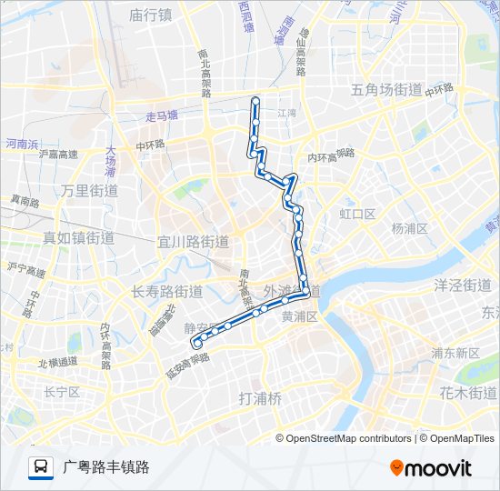 21路 bus Line Map