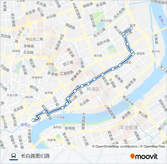22路 Bus Line Map