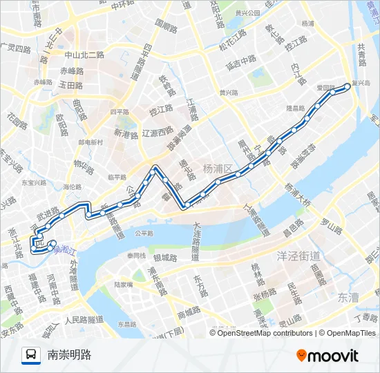 25路 Bus Line Map