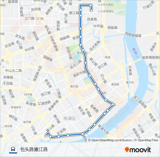 28路 Bus Line Map