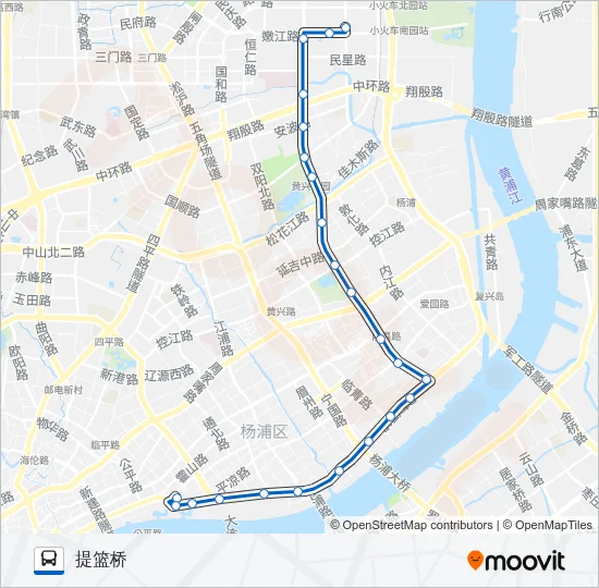 28路 Bus Line Map
