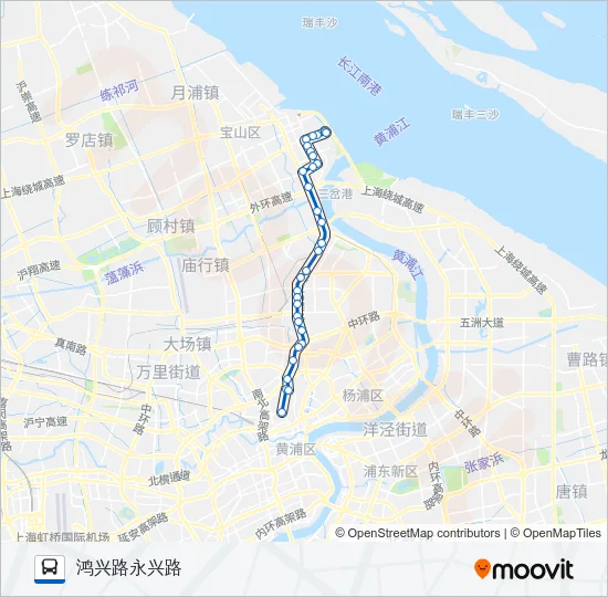 51路 Bus Line Map