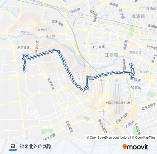 公交74路的线路图