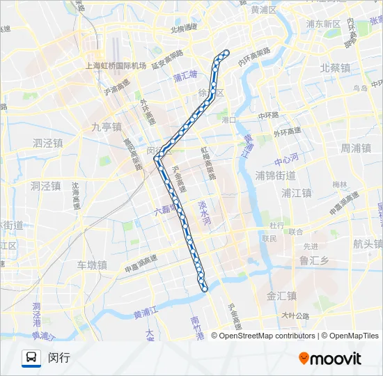 徐闵线 Bus Line Map