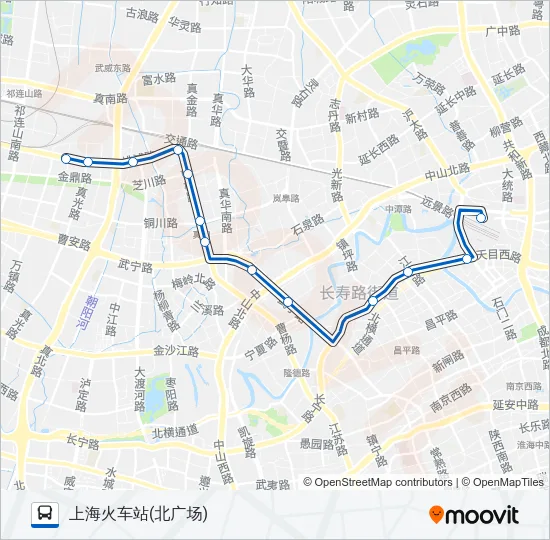 106路 Bus Line Map