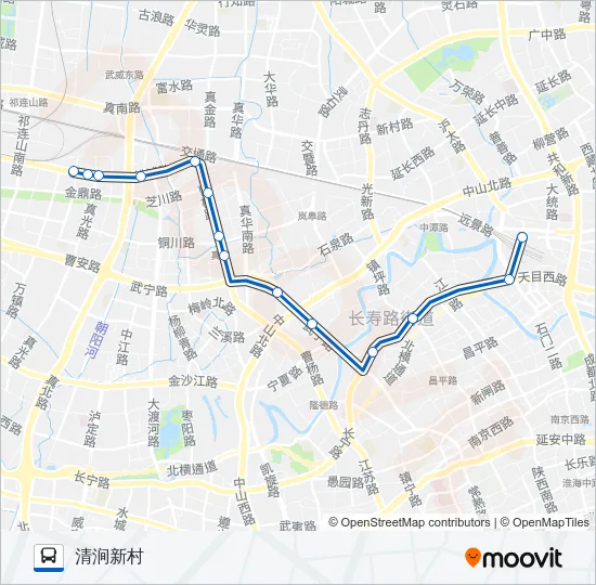 106路 Bus Line Map