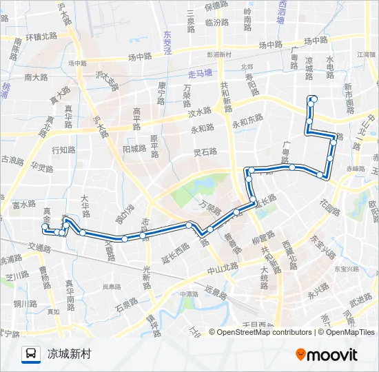 107路 Bus Line Map