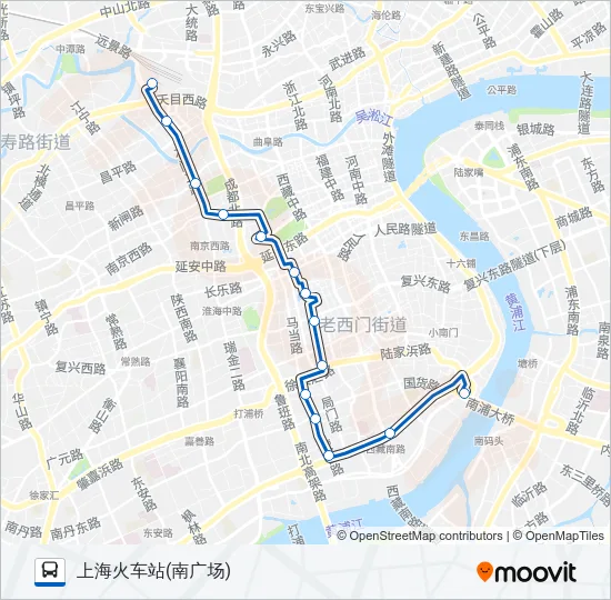 109路 Bus Line Map