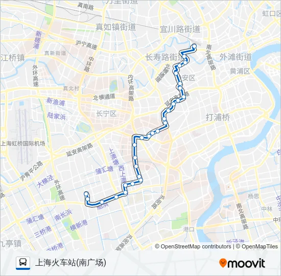 113路 Bus Line Map