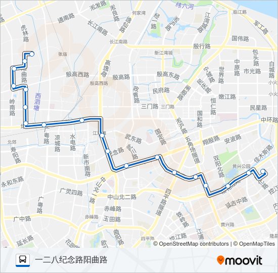 118路 bus Line Map