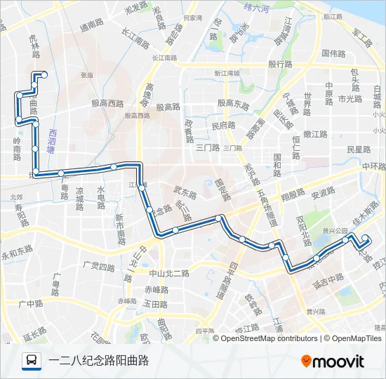 118路 Bus Line Map
