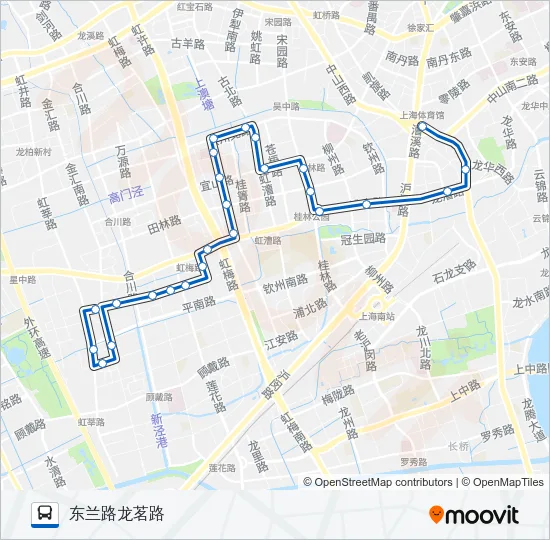 120路 Bus Line Map