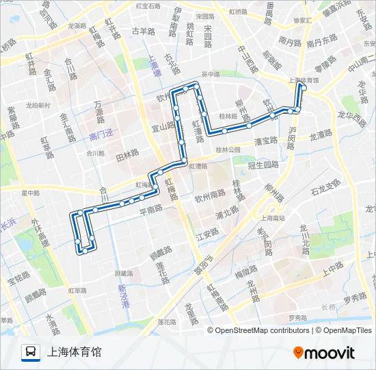 120路 Bus Line Map