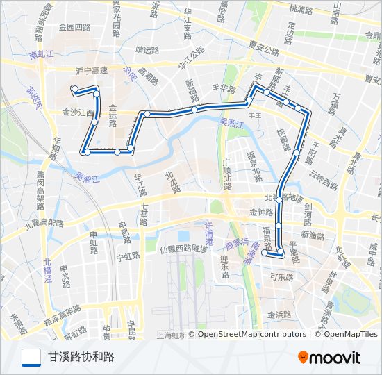 121路 bus Line Map