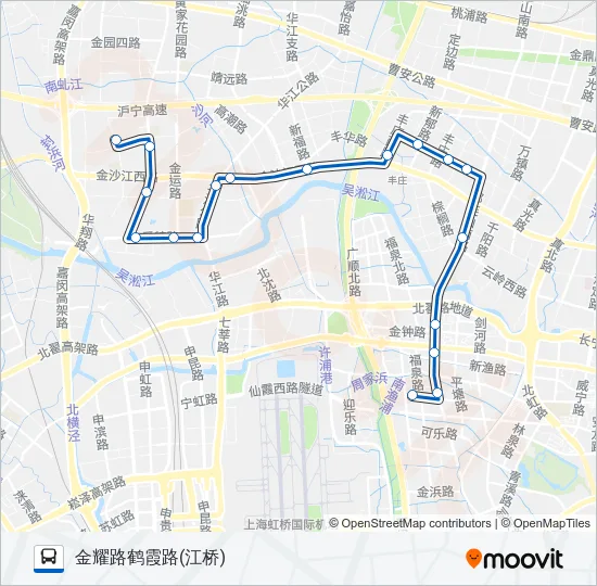 121路 Bus Line Map