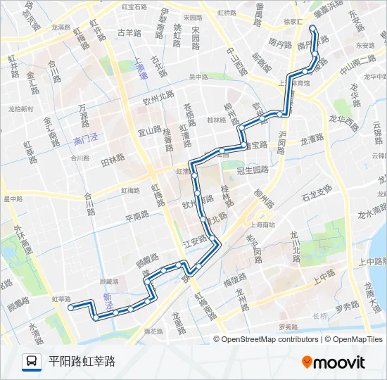 122路 Bus Line Map