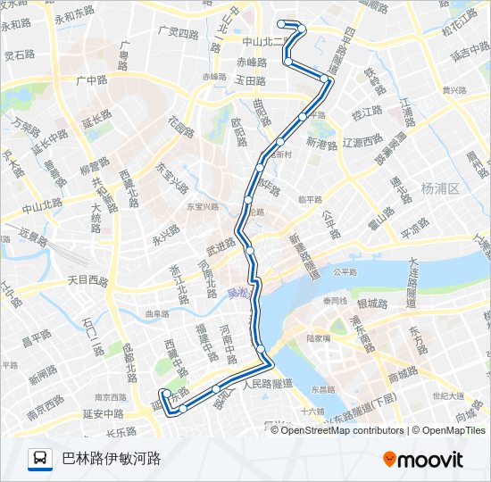 公交123路的线路图