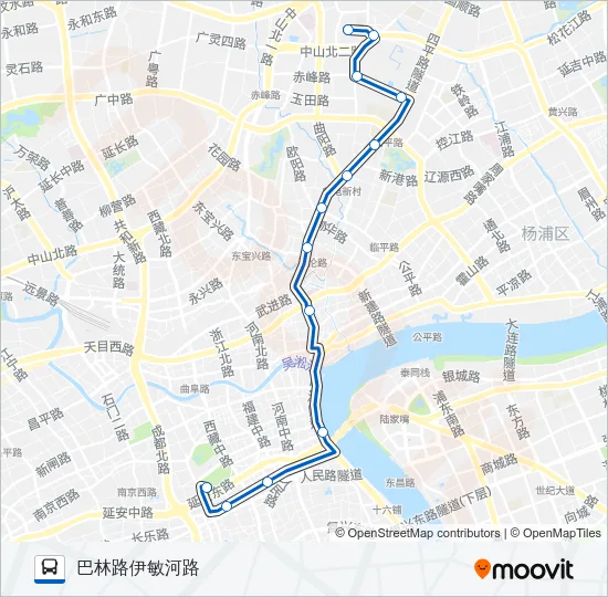 123路 Bus Line Map