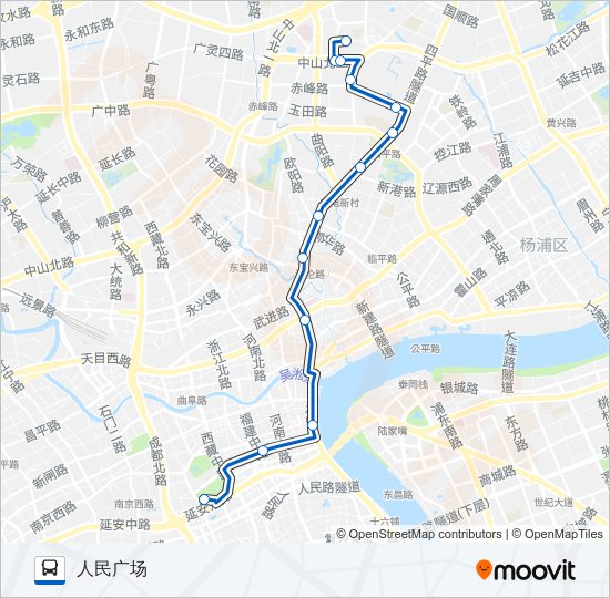 公交123路的线路图