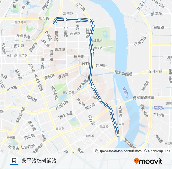 124路 Bus Line Map