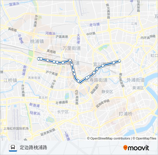 公交129路的线路图