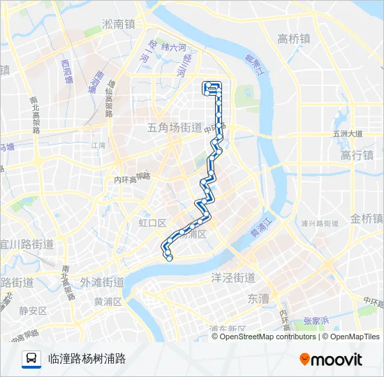 137路 Bus Line Map