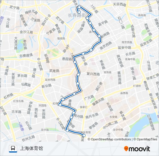 公交138路的线路图