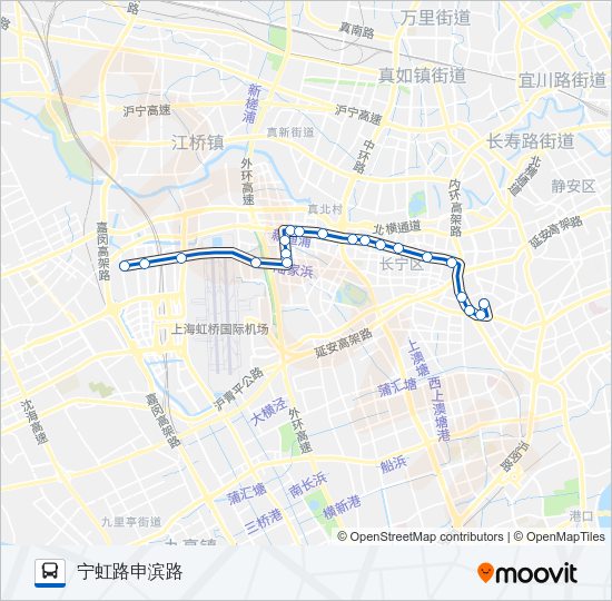 公交141路的线路图