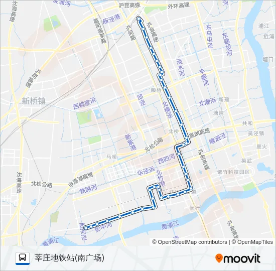 143路 Bus Line Map
