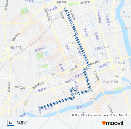 143路 Bus Line Map