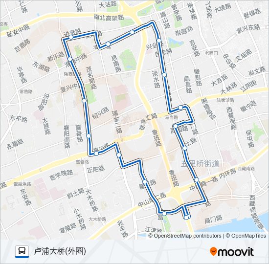 公交146路的线路图
