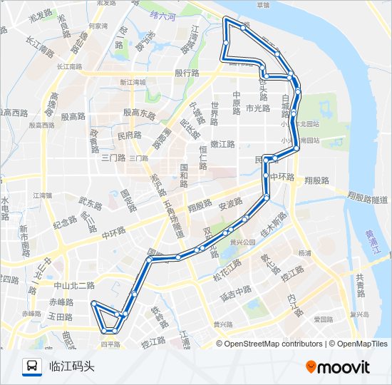 147路 bus Line Map