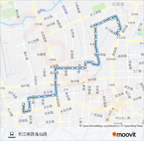 151路 Bus Line Map
