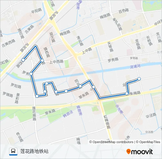 152路 Bus Line Map