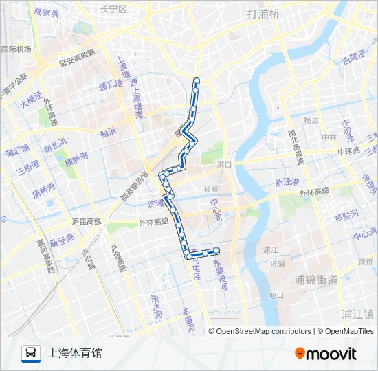 157路 Bus Line Map