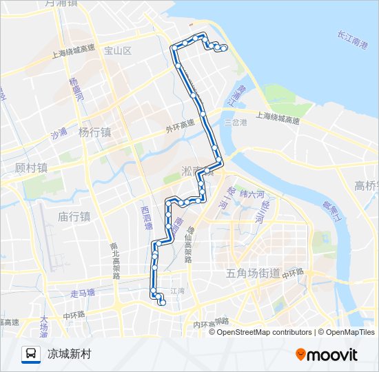 公交160路的线路图