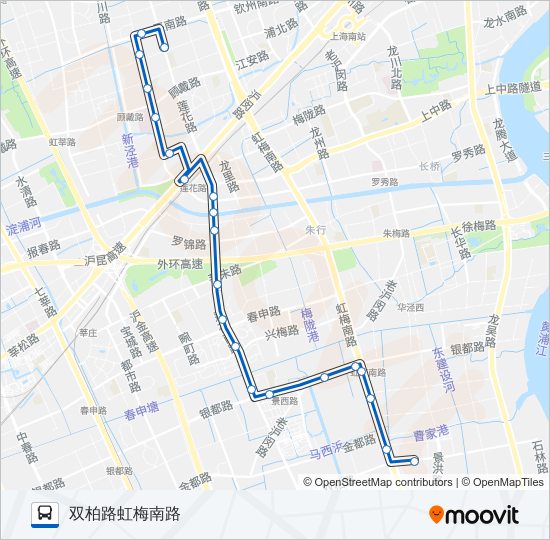 公交162路的线路图