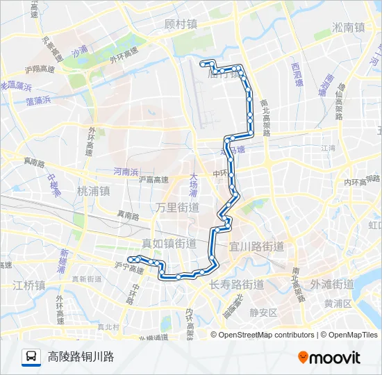 165路 Bus Line Map