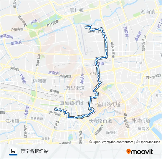 165路 Bus Line Map
