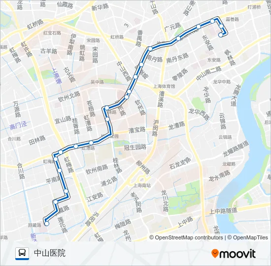 171路 Bus Line Map
