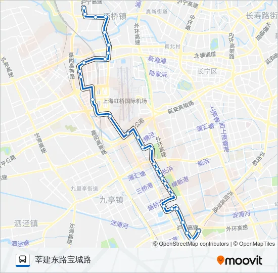 173路 Bus Line Map