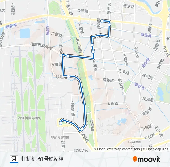 176路 Bus Line Map