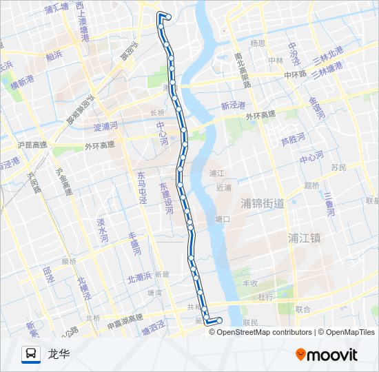 公交178路的线路图