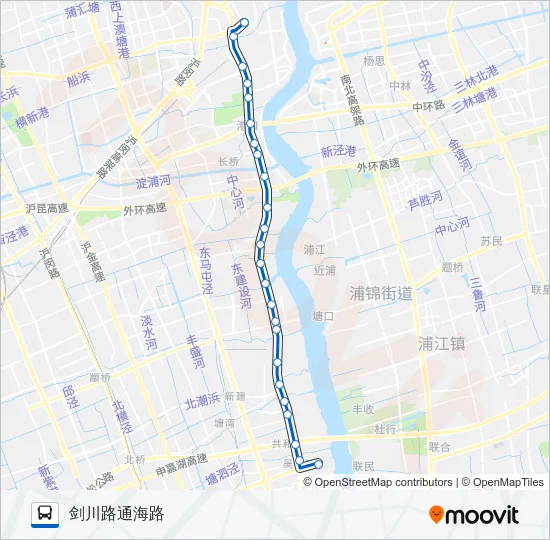 178路 Bus Line Map