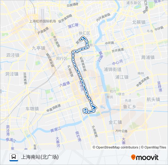 公交180路的线路图