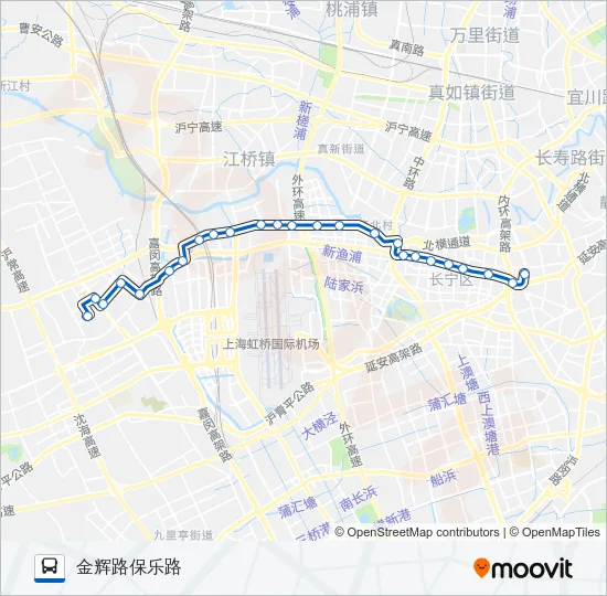 190路 Bus Line Map