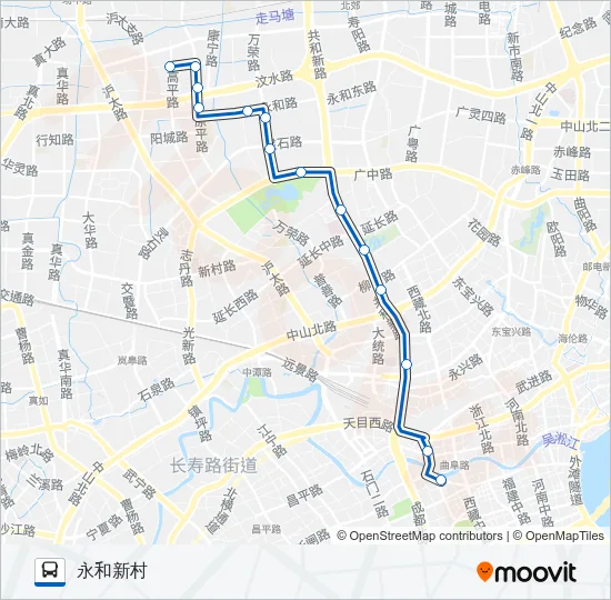 210路 Bus Line Map