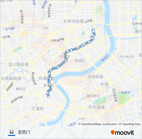 220路 Bus Line Map