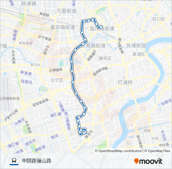 224路 Bus Line Map