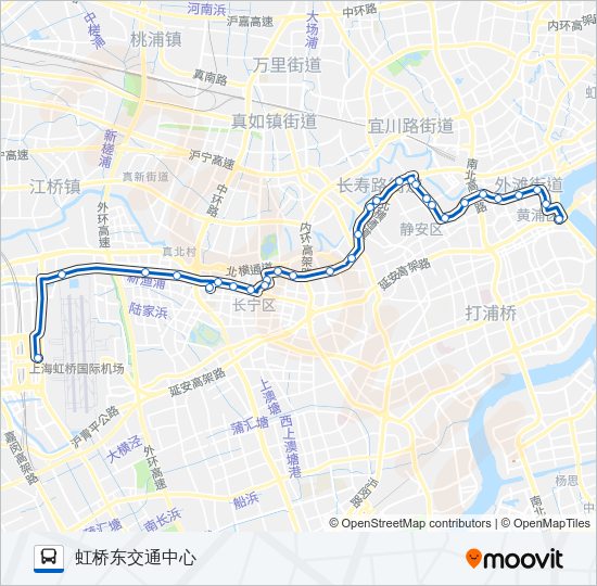 公交316路的线路图